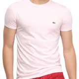 Camiseta Lacoste Masculina Jersey - Rosa Bebê