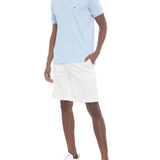 Camisa Gola Polo Tommy Hilfiger Masculina Coupe Sur Ivy - Azul Bebê