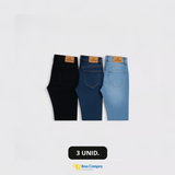Kit 3 Calças Jeans Versatiold