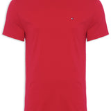 Camiseta Tommy Hilfiger Masculina Classic Nape Vermelha
