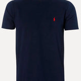 Camiseta Ralph Lauren Masculina Custom Fit - Azul Marinho