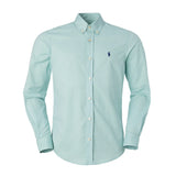 Camisa Ralph Lauren Social Regular Fit Verde Claro