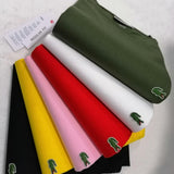 KIT 06 CAMISETAS LACOSTE JERSEY ALGODÃO PIMA