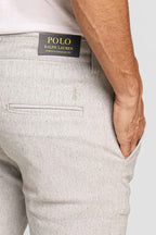 Calça Ralph Lauren Linho Straight Fit - Cinza