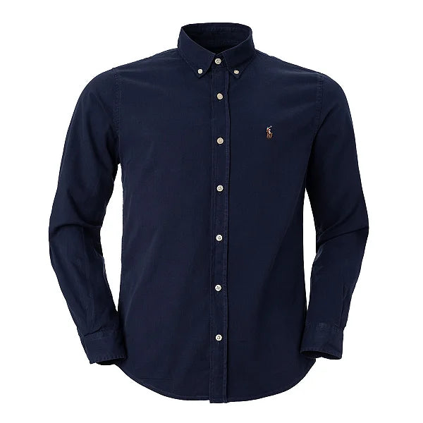 Camisa Social Ralph Lauren - Azul Marinho