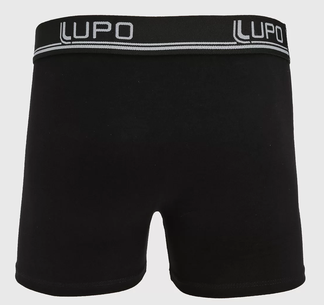 Kit 20 Cuecas Lupo 100% Algodão