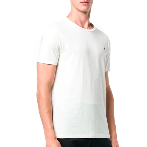 Camiseta Ralph Lauren Masculina Custom Fit - Branca