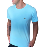 Camiseta Lacoste Masculina Jersey - Azul Bebê