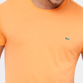 Camiseta Lacoste Masculina Jersey - Laranja