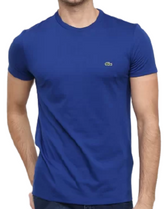 Camiseta Lacoste Masculina Jersey - Azul Royal