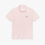 Camisa Gola Polo Lacoste Regular Fit Rosa Bebê