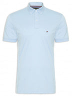 Camisa Gola Polo Tommy Hilfiger Masculina Coupe Sur Ivy - Azul Bebê