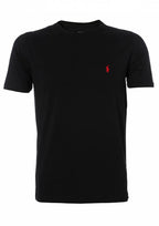 Camiseta Ralph Lauren Masculina Custom Fit - Preta