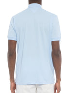 Camisa Gola Polo Tommy Hilfiger Masculina Coupe Sur Ivy - Azul Bebê