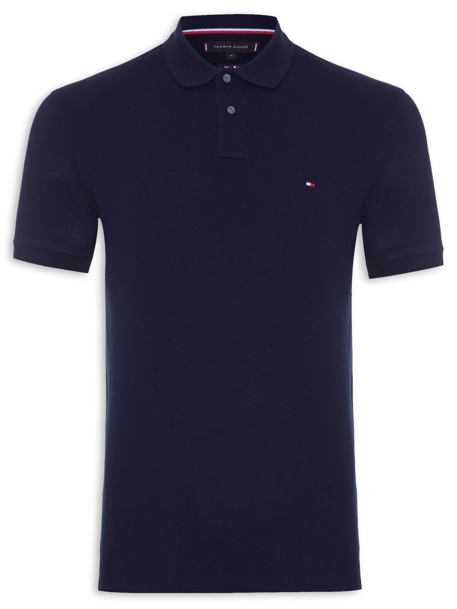Camisa Gola Polo Tommy Hilfiger Masculina Coupe Sur Ivy - Azul Marinho
