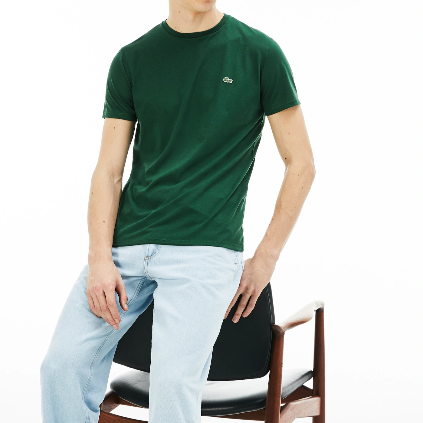 Camiseta Lacoste Masculina Jersey - Verde