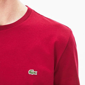 Camiseta Lacoste Masculina Jersey - Marsala