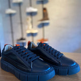 Sapatênis Boss - Preto em couro