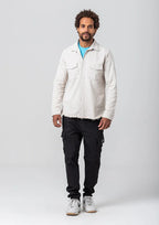 Camisa Sarja Rock e Soda Masculina - OFF WHITE / 45800