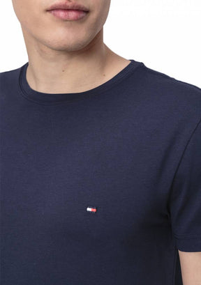 Camiseta Tommy Hilfiger Masculina Classic Nape Azul Marinho