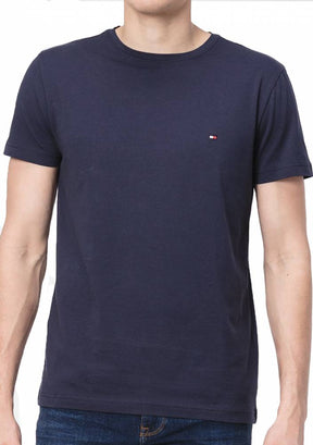 Camiseta Tommy Hilfiger Masculina Classic Nape Azul Marinho