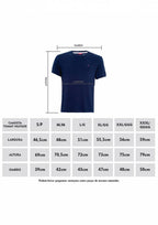 Camiseta Tommy Hilfiger Masculina Classic Nape Azul Claro