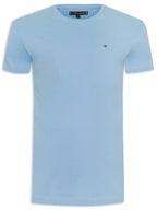 Camiseta Tommy Hilfiger Masculina Classic Nape Azul Claro