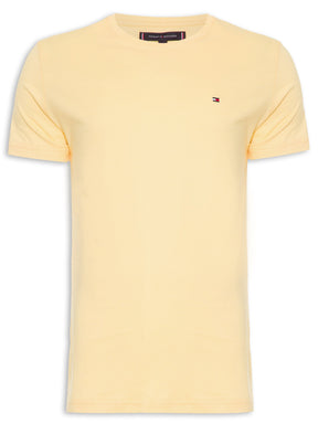 Camiseta Tommy Hilfiger Masculina Classic Nape Amarela