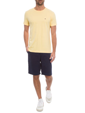 Camiseta Tommy Hilfiger Masculina Classic Nape Amarela