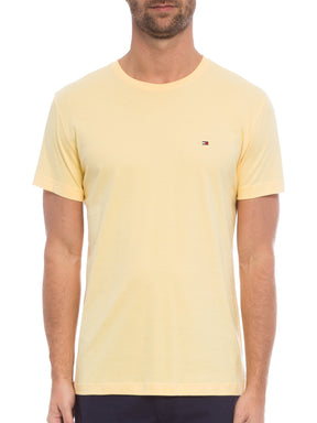 Camiseta Tommy Hilfiger Masculina Classic Nape Amarela