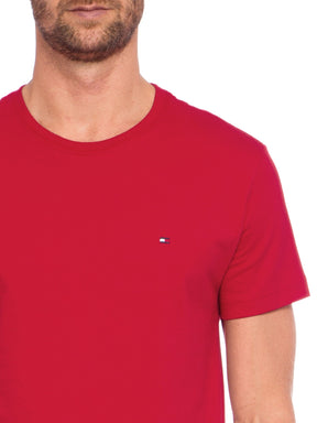 Camiseta Tommy Hilfiger Masculina Classic Nape Vermelha