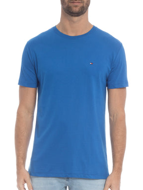 Camiseta Tommy Hilfiger Masculina Classic Nape Azul Royal