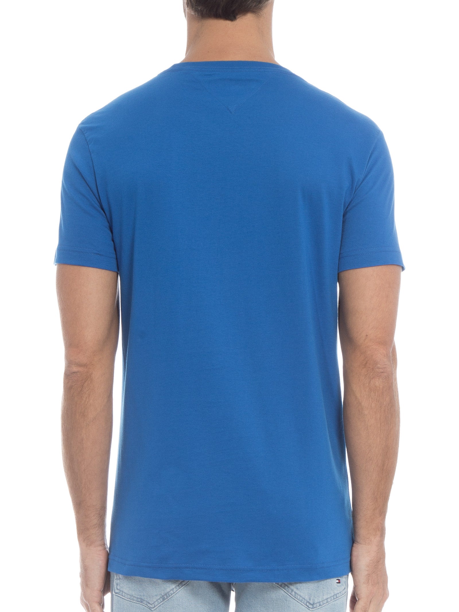 Camiseta Tommy Hilfiger Masculina Classic Nape Azul Royal