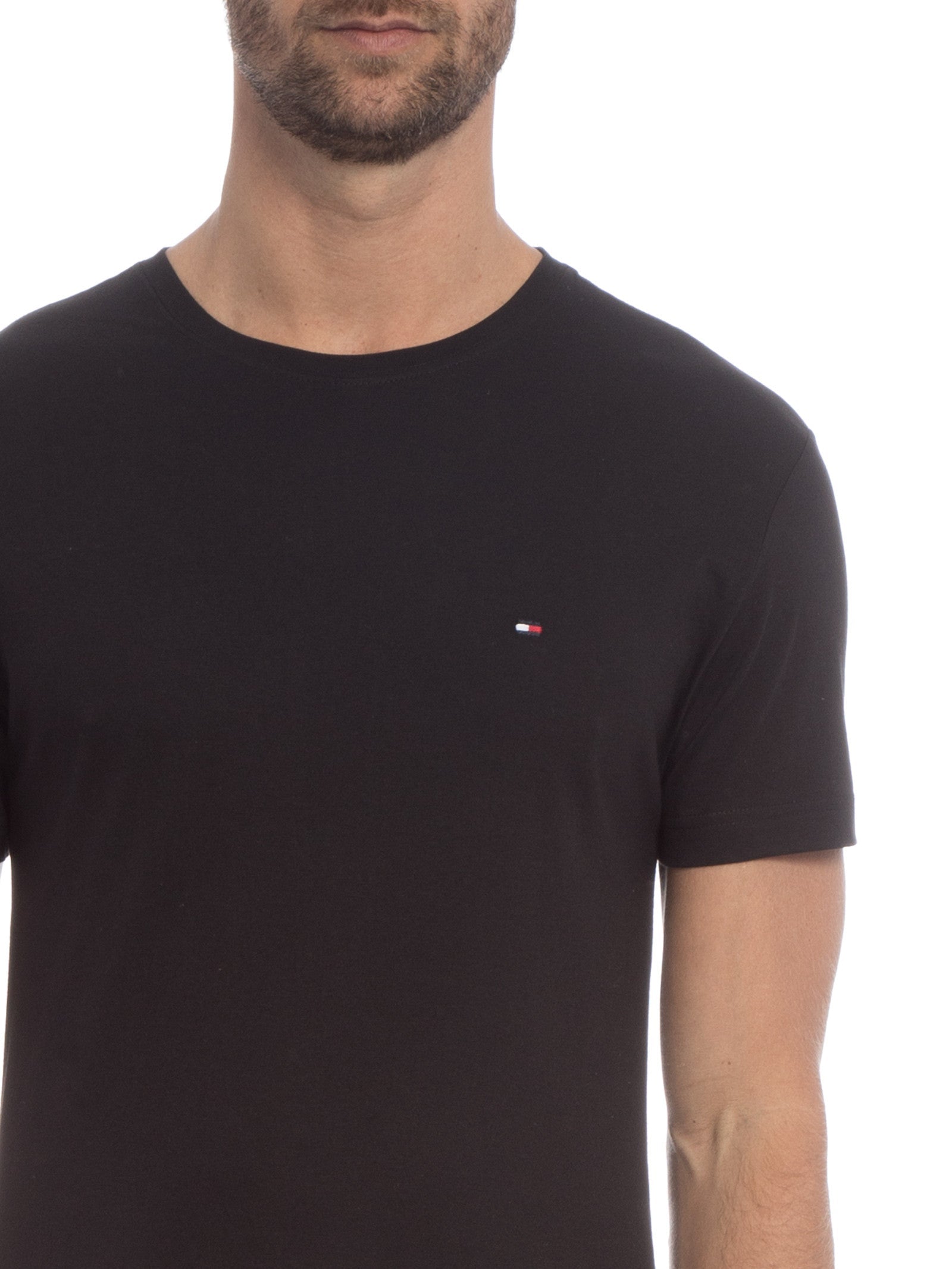 Camiseta Tommy Hilfiger Masculina Classic Nape Preta