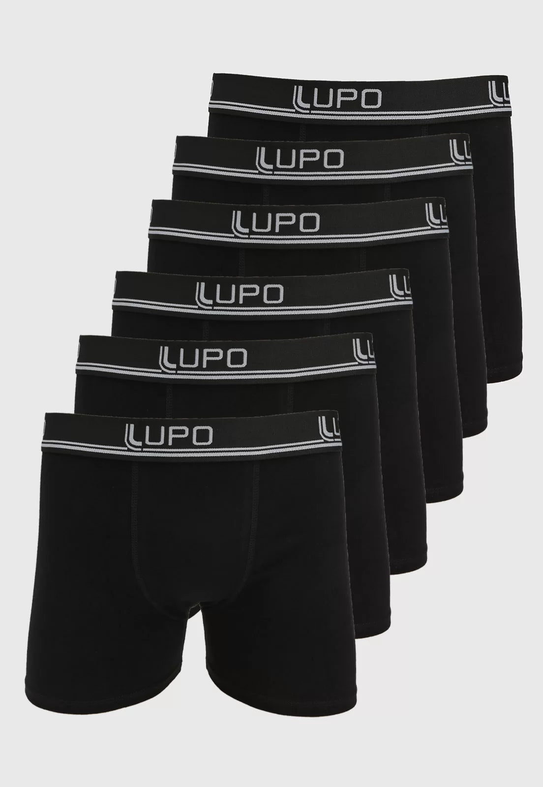 Kit 20 Cuecas Lupo 100% Algodão