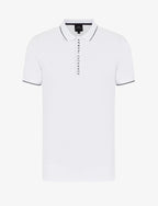 Camisa Polo Armani Exchange Slim Fit - Branca