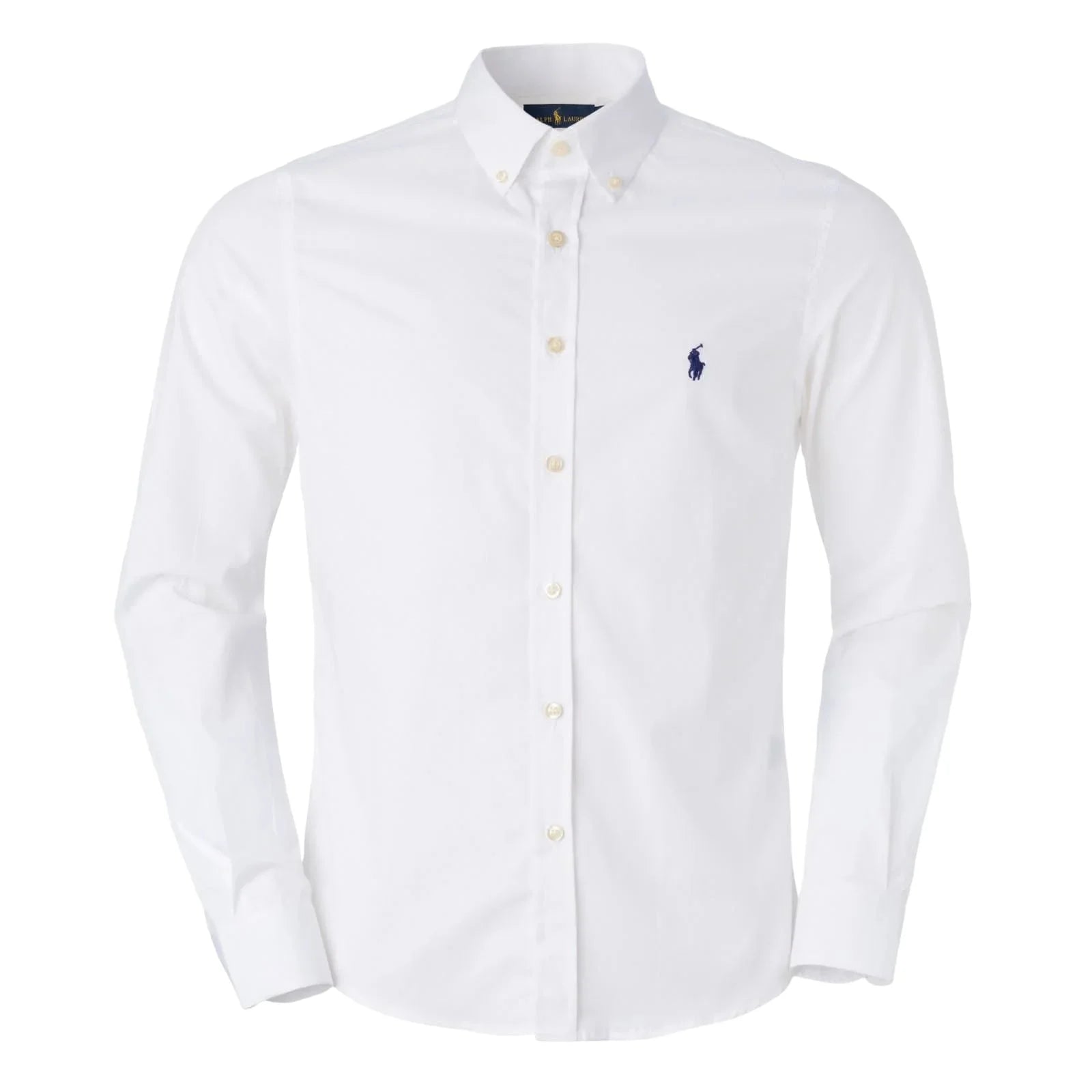 Camisa Ralph Lauren Social Regular Fit Branco