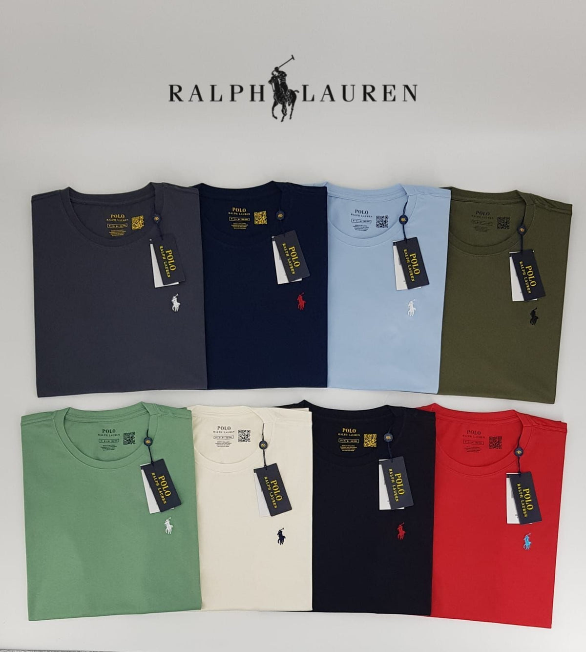 KIT 8 CAMISETAS RALPH LAUREN