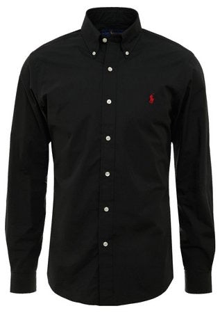 Camisa Social Ralph Lauren Oxford - Preta