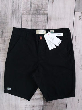 KIT 03 BERMUDAS SARJA LACOSTE CLASSIC FIT MESCLA