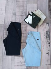 KIT 03 BERMUDAS SARJA LACOSTE CLASSIC FIT MESCLA