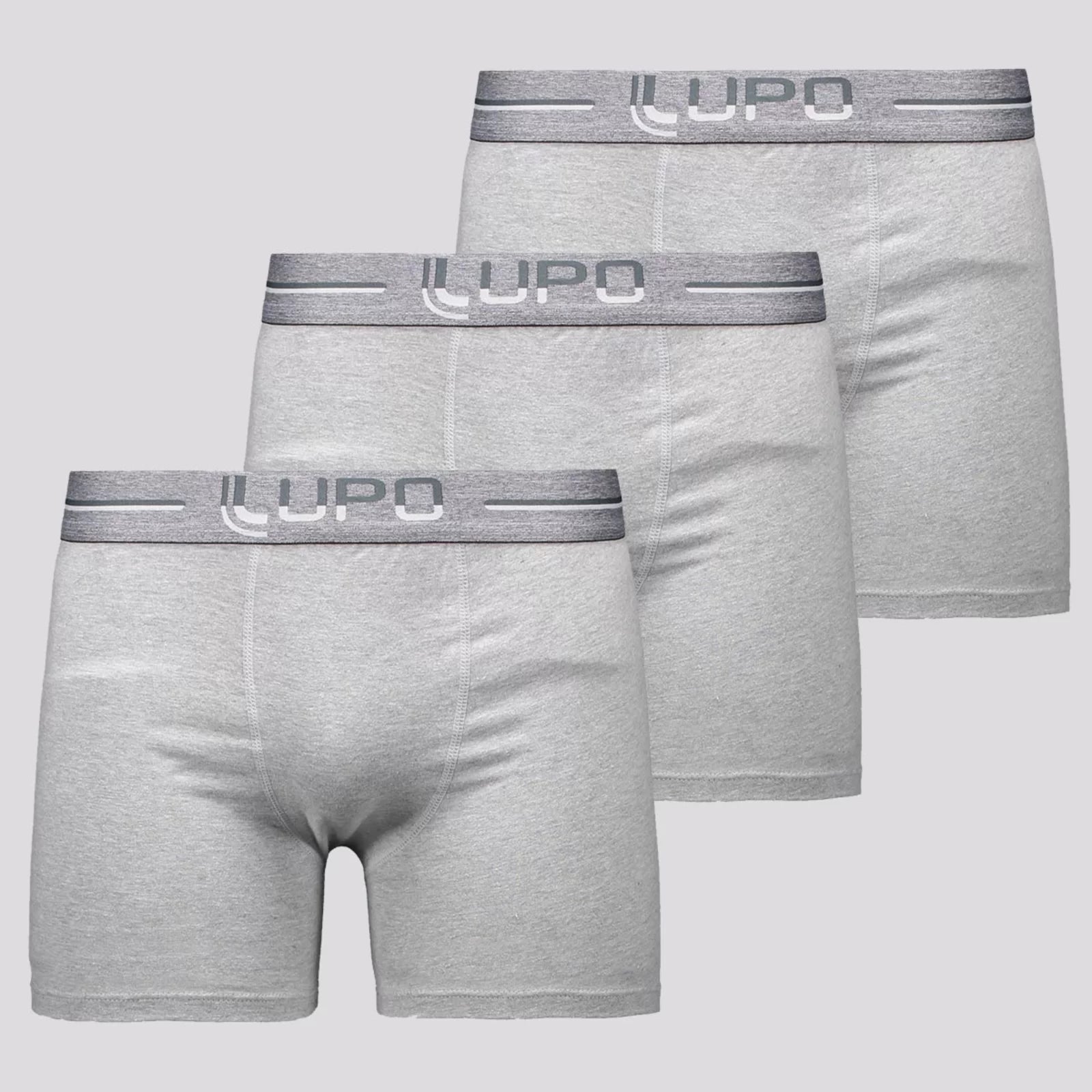 Kit 20 Cuecas Lupo 100% Algodão